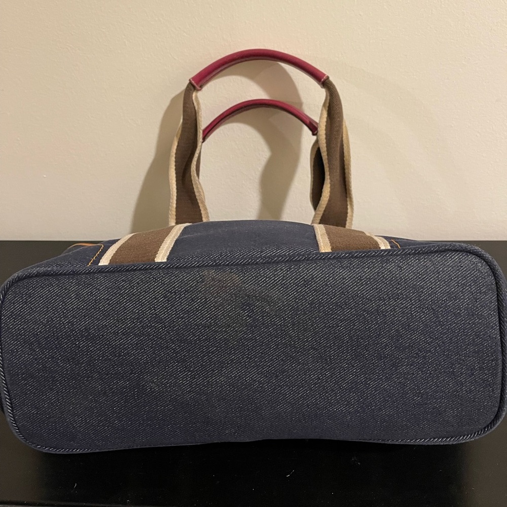 NWOT Coach Denim Hampton Bag - Picture 5 of 12